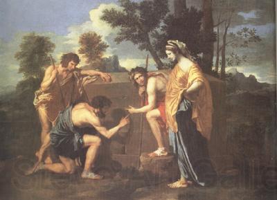 Nicolas Poussin The Arcadian Shepherds (nn03) Spain oil painting art
